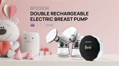 Unbox Samu Giken Double Rechargeable Electric Breast Pump For Women