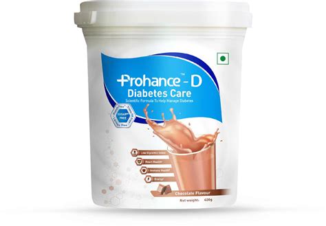 Buy Prohance D Vanilla Diabetes Care Powder Sugar Free Jar Of G