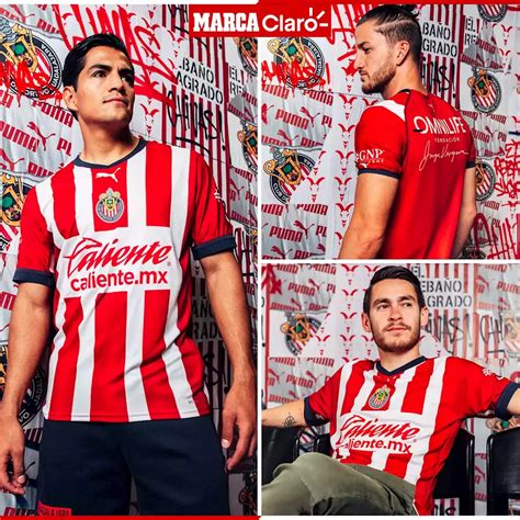 Chivas presenta su nuevo uniforme para el Apertura 2022 México Head