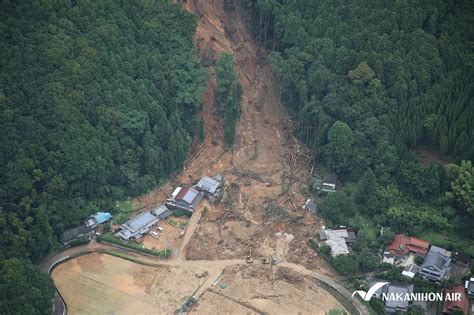 令和2年7月豪雨 熊本県 芦北地区の斜め写真撮影を実施致しました 中日本航空株式会社