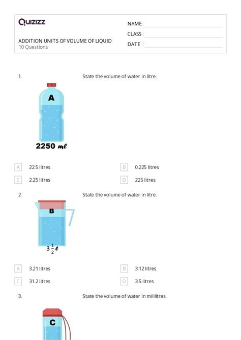 50 Units Of Volume Worksheets For 5th Class On Quizizz Free Printable