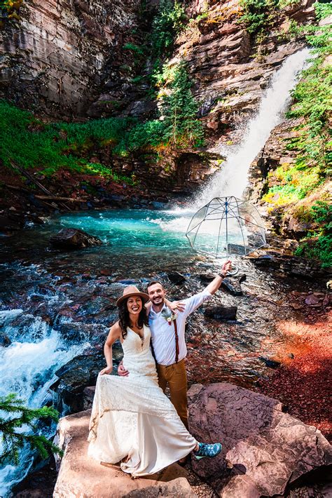 Waterfalls & Wildflowers: Colorful San Juan Mountains Elopement