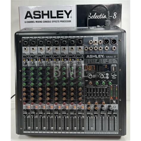 Jual Mixer Audio Ashley Selection Selection Ch Usb Bluetooth