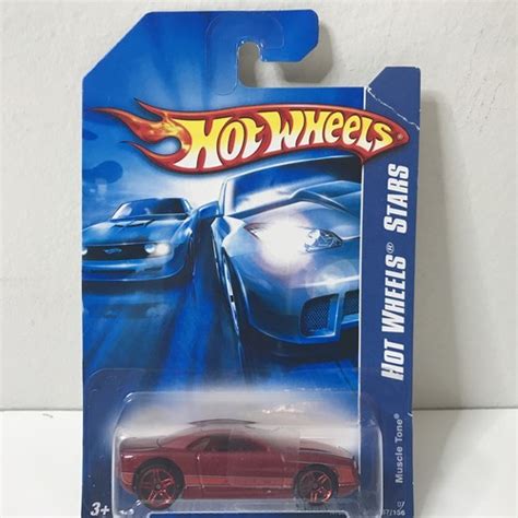 Hot Wheels 2007 Muscle Tone Red 1 64 HOT WHEELS STARS New 27084120134 EBay