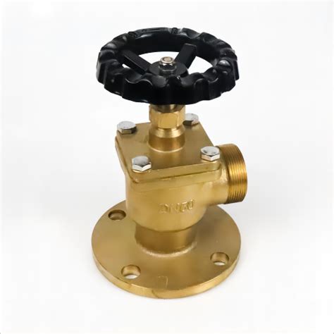 China Custom Right Angle Pattern Marine Flange Fire Hydrant Valve