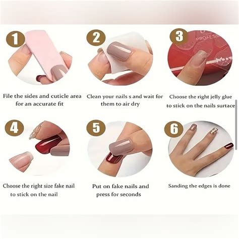 Makeup Shortmedium Press On Nails Set Of In A Nude Light Pinkish