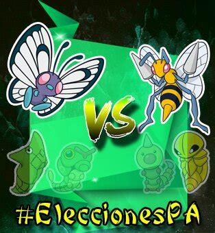 Butterfree Vs Beedrill Eleccionespa Pok Mon En Espa Ol Amino