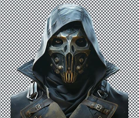 Premium Psd Awful Corvo Attano Dishonored Isolated On Transparent