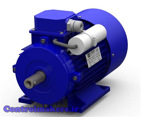الکترو موتور القایی تک فاز کنترل مانا سازان
