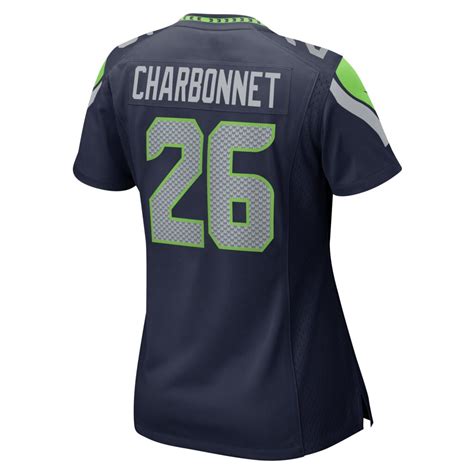 Zach Charbonnet Seattle Seahawks Nike Women's Game Jersey - College Navy