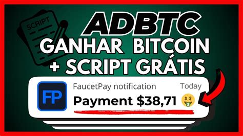 SITE ADBTC PAGANDO SATOSHIS NO AUTOMÁTICO SCRIPT GRÁTIS Ganhar