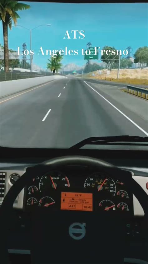 ATS American Truck Simulator Gameplay Los Angeles To Fresno Ats