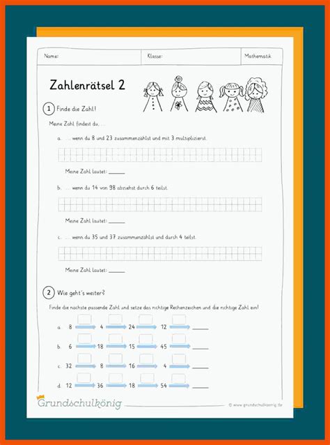 Mathe Knobelaufgaben Klasse 5 Arbeitsblätter Mathe Arbeitsblätter