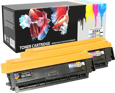 PRESTIGE CARTRIDGE Pack Of 2 Compatible CF360X 508X Laser Toner