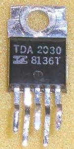 TDA 2030, Tube TDA2030; Röhre TDA 2030 ID37093, IC - Integra ...