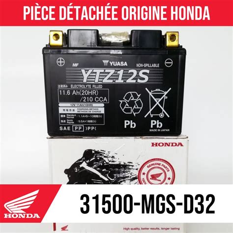 Batterie Yuasa Honda Pour Honda Forza