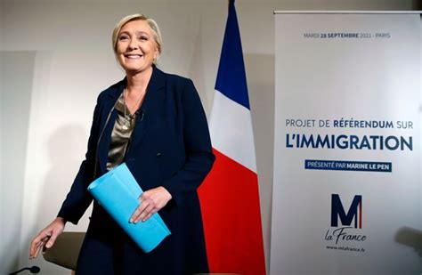 France news: Le Pen says ‘stopping illegal immigration increased wages ...