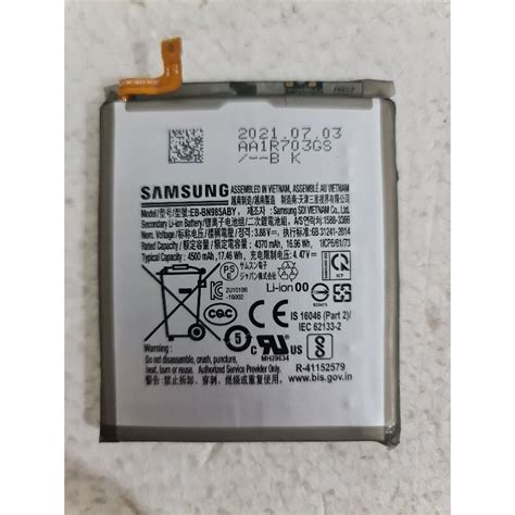 Jual Baterai Samsung Galaxy Note Ultra G Copotan Original