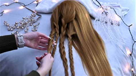 Asmr Melt Your Stress Away Hair Braiding Hair Brushing Whisper