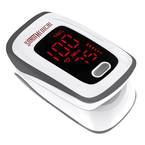 Fingertip Pulse Oximeter Blood Oxygen Saturation Monitor Spo2 With