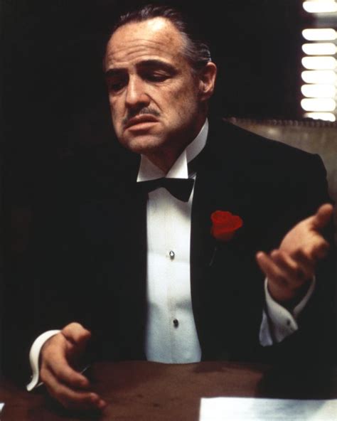 Candid Portrait Of Marlon Brando In Tuxedo With Flower On His Chest