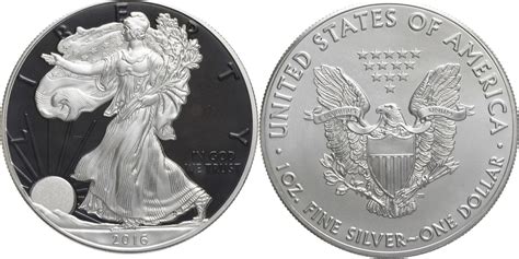 USA 2x1 Dollar 2016 2x American Silver Eagle Kursmünze 1986 im