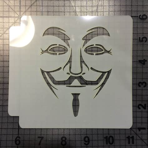 Anonymous Mask Stencil