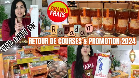 M Ga Promotion Ramadan Grand Frais En Course Avec Moi Retour De