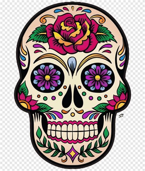 Descarga gratis Día del cráneo muerto ilustración calavera catrina