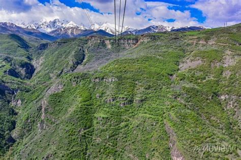 The Wings Of Tatev Cable Car Which Stretches From Khalidzor Posters