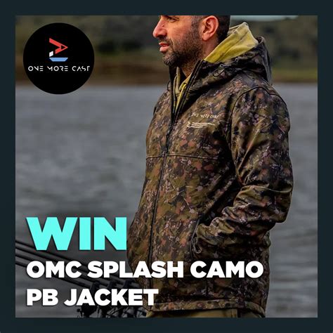 OMC Splash Camo PB Jacket Big Carp Giveaways