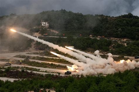 South Korea US Hold Largest Live Fire Drills To Respond To Full Scale