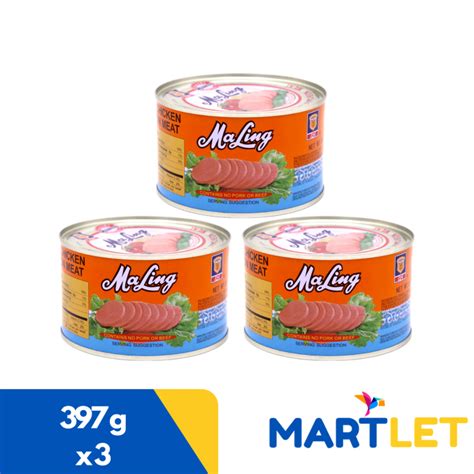 Maling Chicken Luncheon Meat 397g Set Of 3 Lazada PH