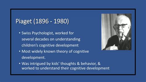 John Piagets Stages Of Cognitive Development Pptx Free Download