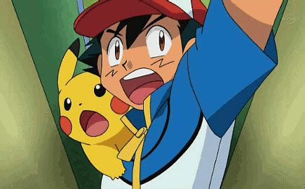 Ash Ketchum Running on Make a GIF