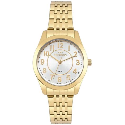 Relógio Feminino Boutique Technos Dourado 2035MJDS 4K Dourado