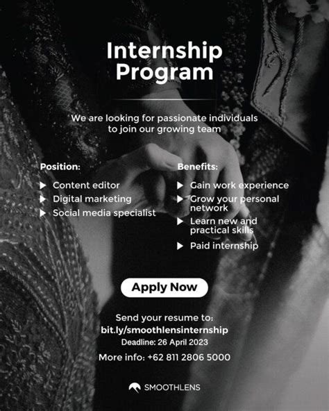 Lowongan Kerja Internship Di Smoothlens Lokerjogja Id