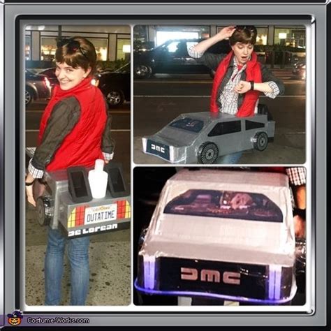 Marty Mcfly With Delorean Costume Last Minute Costume Ideas Photo 44