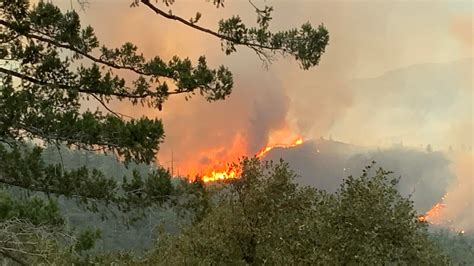 Line Fire Flares Up Again In Southern California The New York Times