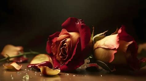 Red And Gold Roses Stock Photos, Images and Backgrounds for Free Download