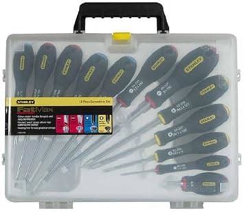 Stanley Fatmax Piece Screwdriver Set Amazon Co Uk Diy Tools