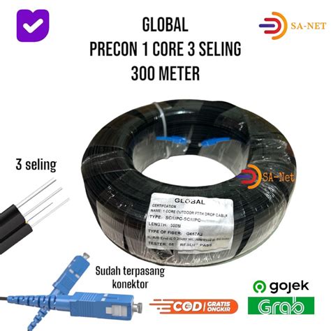 Jual Global Precon Core Seling M Sc Upc Sc Upc Kabel Fiber