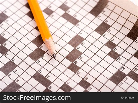 16 Crossword Puzzle Pencil Free Stock Photos Stockfreeimages