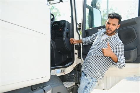 Premium Photo Portrait Of A Indian Truck Driver