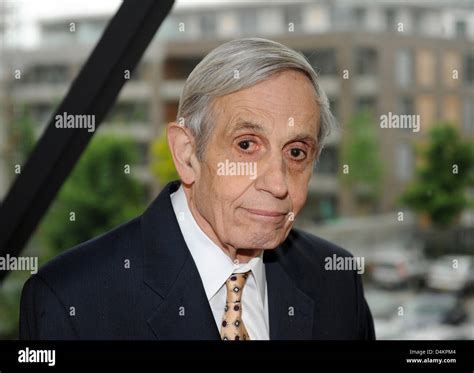 Nobel Prize Laureate John Nash attends the vernissage of German ...