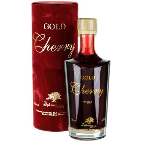 Dębowa Polska Cherry Gold Podkowa Likier 0 7L 30 Smile Shop Alkohole