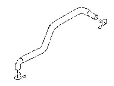 11815AC360 Genuine Subaru Pcv Hose Assembly