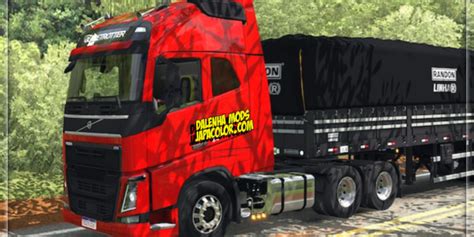 Caminhão Volvo Fh 2012 Mods Para Ets2 V 1 39 x Dalenha Mods