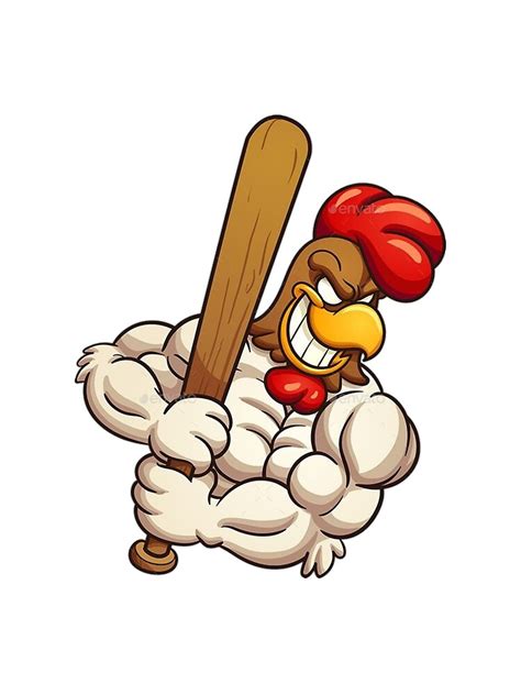 Chicken Playing Baseball Scarf For Sale By Akshay Redbubble