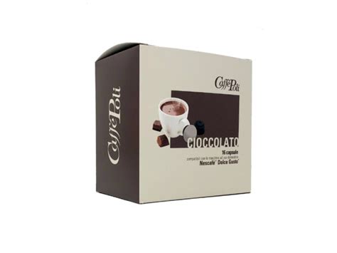 16 Capsule Compatibili Dolce Gusto Cioccolato Caffe Poli